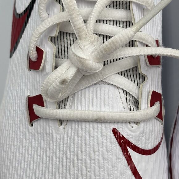 Mens Size 11.5 Nike Vapor Edge White Red TB Football Cleats FN7764-105 main image 4